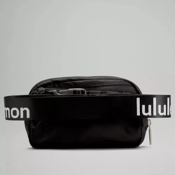 lululemon everywhere belt bag - extended strap - black white Bag, (LU9B78S) : Sports & Outdoors Plus A Little Extra Lululemon Everywhere Belt Bag Extended